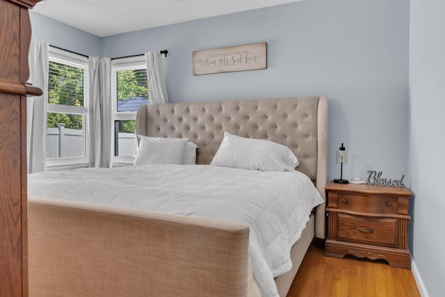 6 Goff Ave, Lewiston, ME 04240 - bedroom with wood finished floors and baseboards