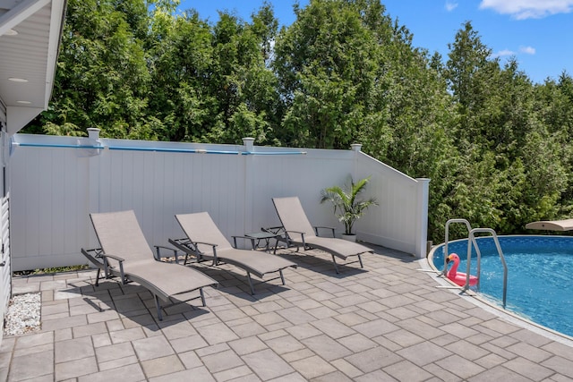 6 Goff Ave, Lewiston, ME 04240 - view of patio featuring an outdoor pool