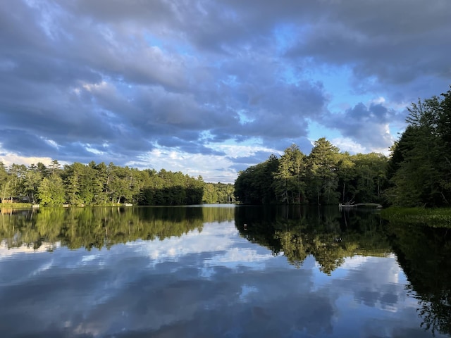 170 Molyneaux Rd, Camden, ME 04843 - water view featuring a heavily wooded area