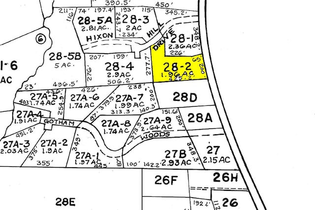 12 Hixon Hill Dr, Woolwich, ME 04579 - map showing property parcels