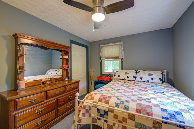 40 Sanborn St, Gorham, ME 04038 - carpeted bedroom with a ceiling fan