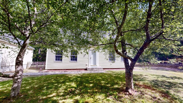 471 Owls Nest Rd, Shapleigh, ME 04076 - obstructed view of property with entry steps