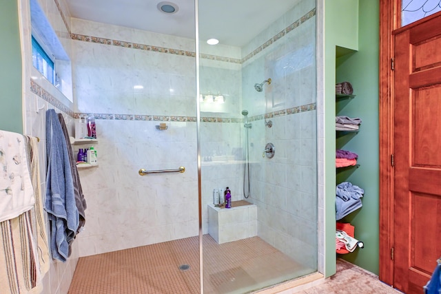 24 Western Ave, Auburn, ME 04210 - full bathroom featuring tiled shower