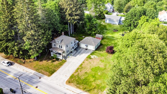 24 Western Ave, Auburn, ME 04210 - drone / aerial view