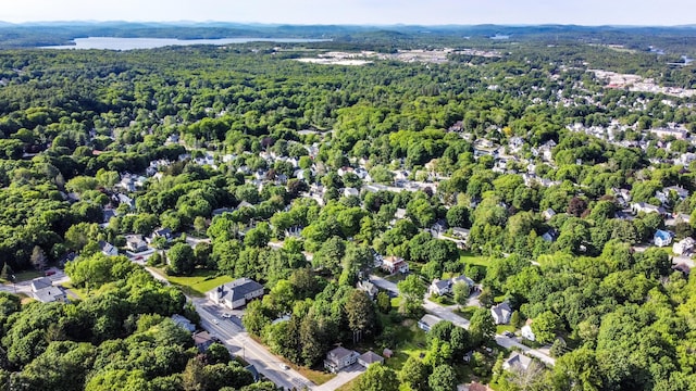 24 Western Ave, Auburn, ME 04210 - bird's eye view of a heavily wooded area