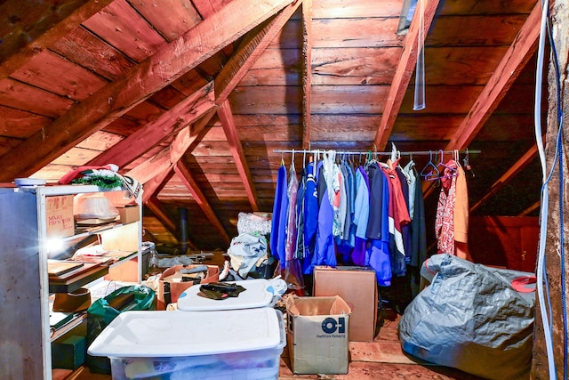 24 Western Ave, Auburn, ME 04210 - view of attic