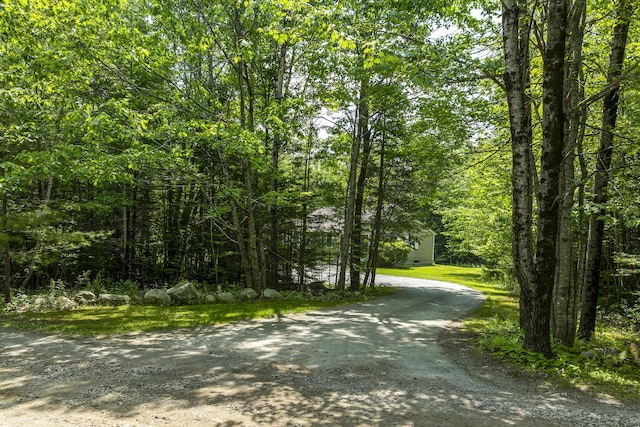 27 Russell Ln, Damariscotta, ME 04543 - view of road featuring a view of trees