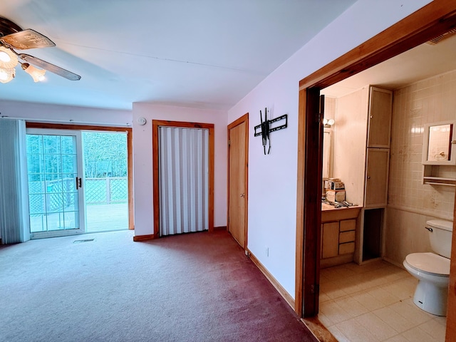 65 Pine Ridge Rd, Cushing, ME 04563 - interior space with baseboards and carpet floors
