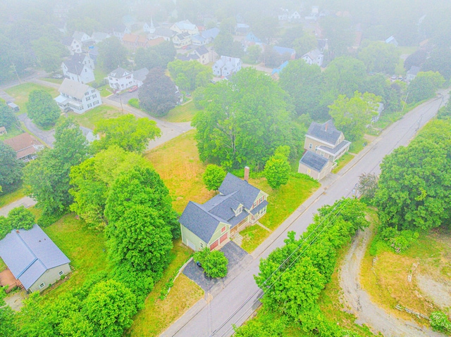 24 High St, Livermore Falls, ME 04254 - aerial view of residential area