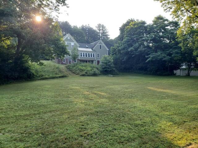 24 High St, Livermore Falls, ME 04254 - view of green lawn