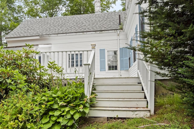 785 W Main St, Waldoboro, ME 04572 - view of outbuilding with stairs