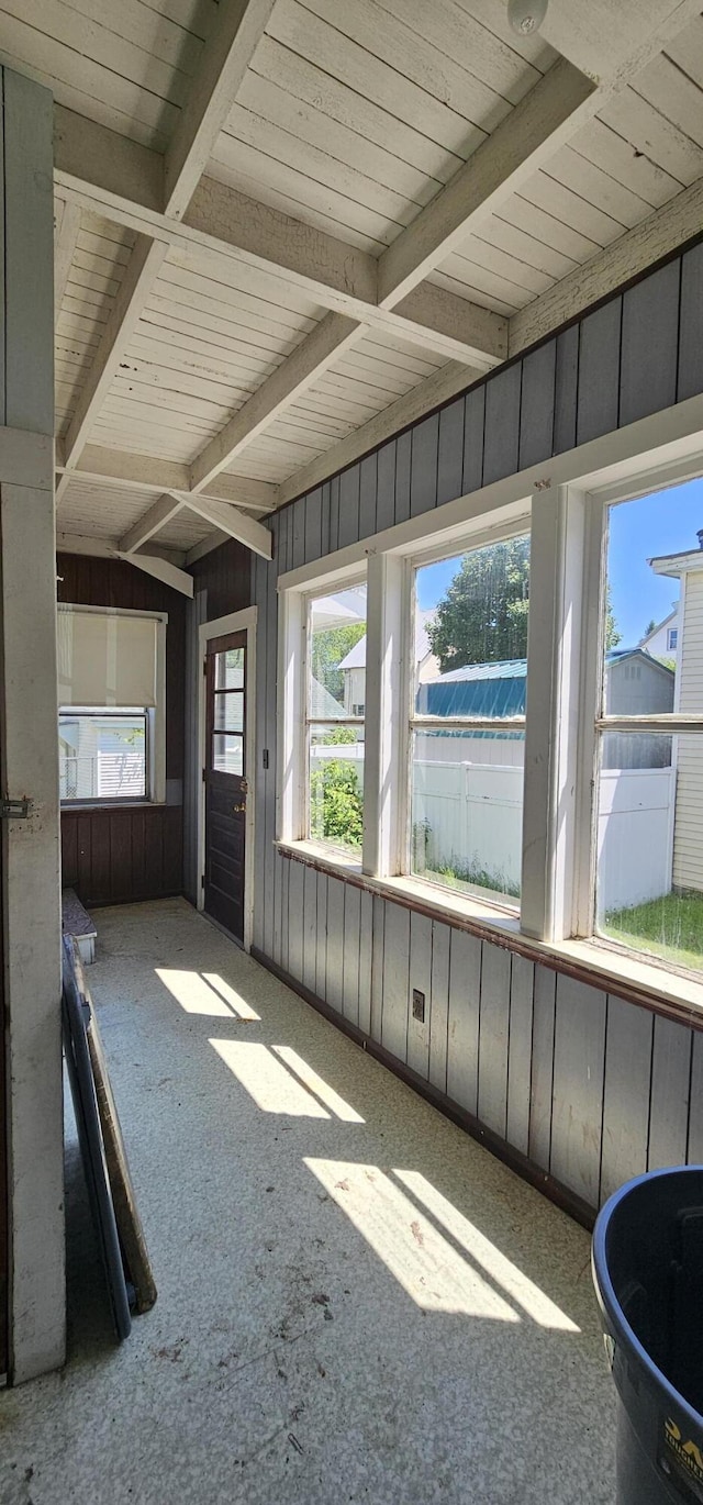 11 Gray St, Waterville, ME 04901 - view of unfurnished sunroom