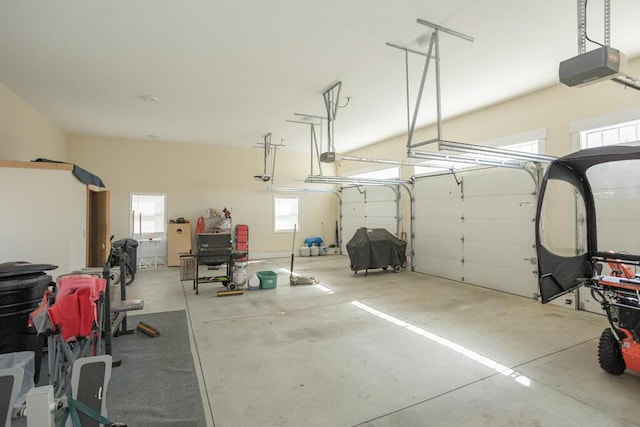 135 Lyle Hall Rd, Wilton, ME 04294 - garage with a garage door opener