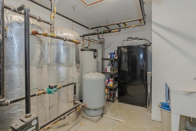 135 Lyle Hall Rd, Wilton, ME 04294 - view of utility room