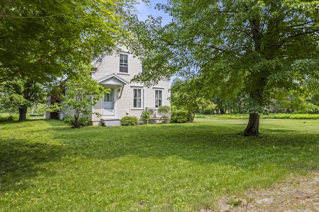 145 Pork Point Rd, Bowdoinham, ME 04008 - view of grassy yard