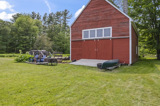 145 Pork Point Rd, Bowdoinham, ME 04008 - view of outdoor structure