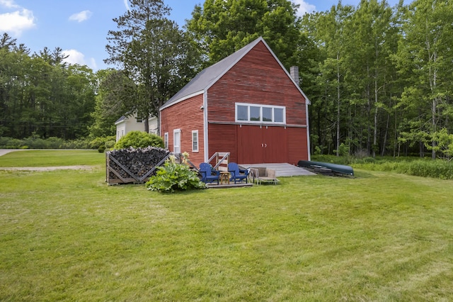 145 Pork Point Rd, Bowdoinham, ME 04008 - view of outbuilding