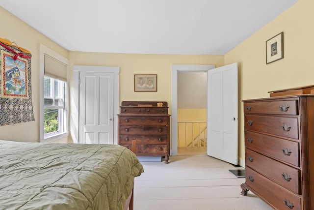 145 Pork Point Rd, Bowdoinham, ME 04008 - bedroom with light wood finished floors