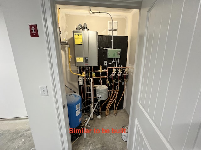 278 Merrill Rd, Levant, ME 04456 - utilities featuring tankless water heater