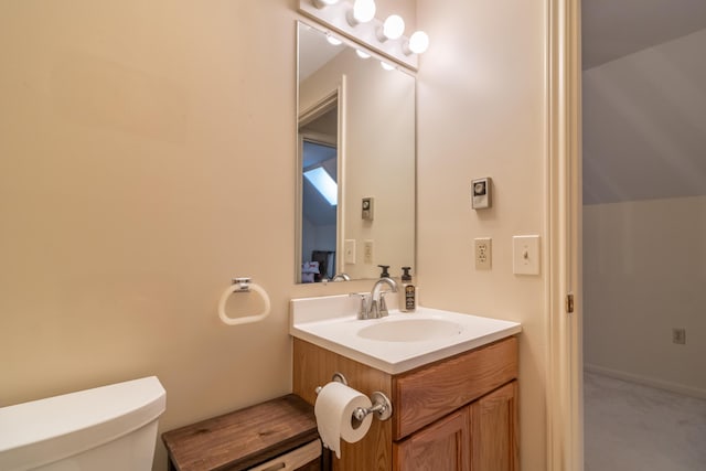 44 Cortland Cir Unit 44, Bangor, ME 04401 - half bathroom featuring toilet and vanity