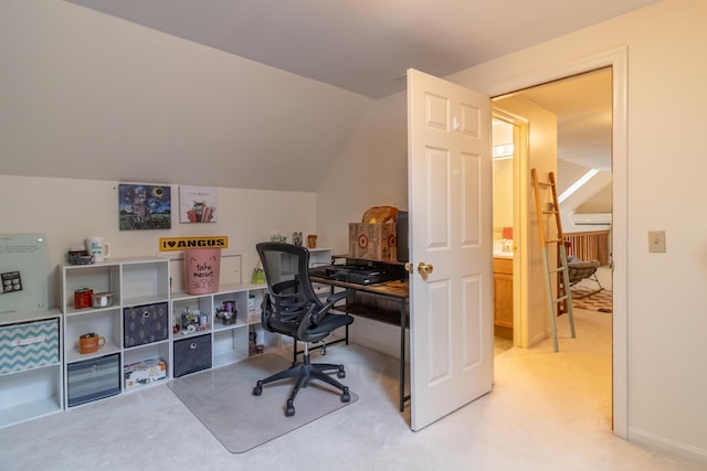 44 Cortland Cir Unit 44, Bangor, ME 04401 - office with light colored carpet and lofted ceiling