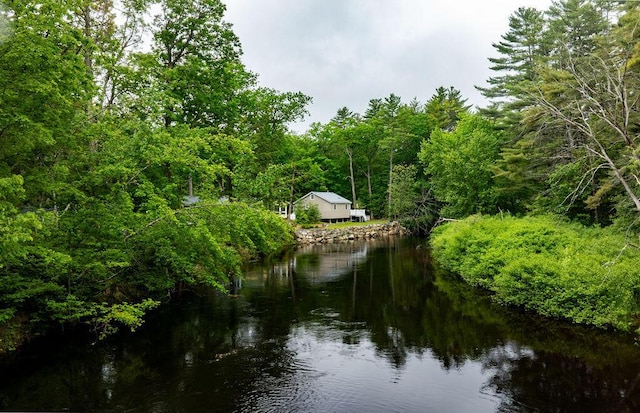 24 Dragon Back Rd, Naples, ME 04055 - water view featuring a forest