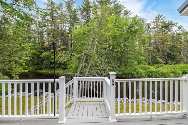 24 Dragon Back Rd, Naples, ME 04055 - view of wooden terrace