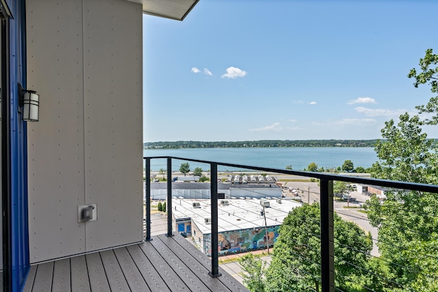 218 Washington Ave Unit 401, Portland, ME 04101 - balcony with a water view