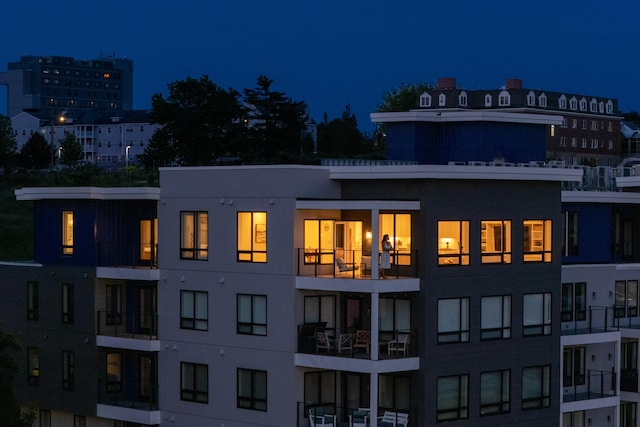 218 Washington Ave Unit 401, Portland, ME 04101 - view of property at night