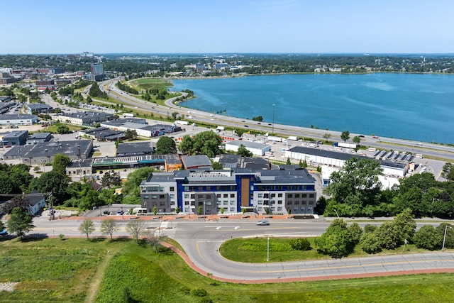 218 Washington Ave Unit 401, Portland, ME 04101 - aerial view of a nearby body of water