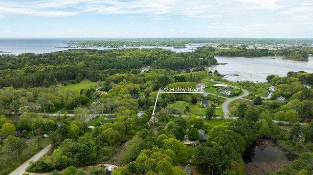 427 Haley Rd, Kittery, ME 03905 - aerial view of property and surrounding area featuring a large body of water