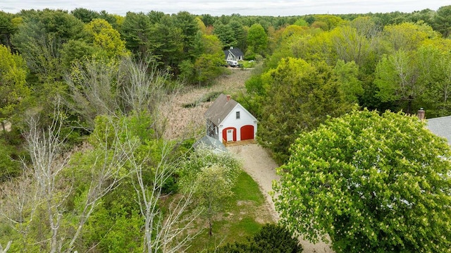 427 Haley Rd, Kittery, ME 03905 - aerial view of property and surrounding area with a forest