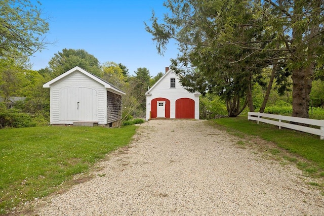427 Haley Rd, Kittery, ME 03905 - view of shed featuring gravel driveway