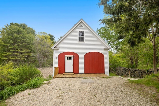 427 Haley Rd, Kittery, ME 03905 - view of garage