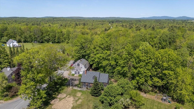 15 Feylers Corner Rd, Waldoboro, ME 04572 - view from above of property with a forest