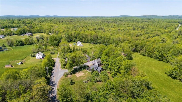 15 Feylers Corner Rd, Waldoboro, ME 04572 - bird's eye view of a heavily wooded area