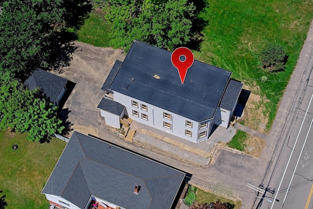 181 Webster St, Lewiston, ME 04240 - aerial view of property and surrounding area