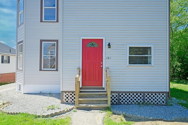 181 Webster St, Lewiston, ME 04240 - view of exterior entry