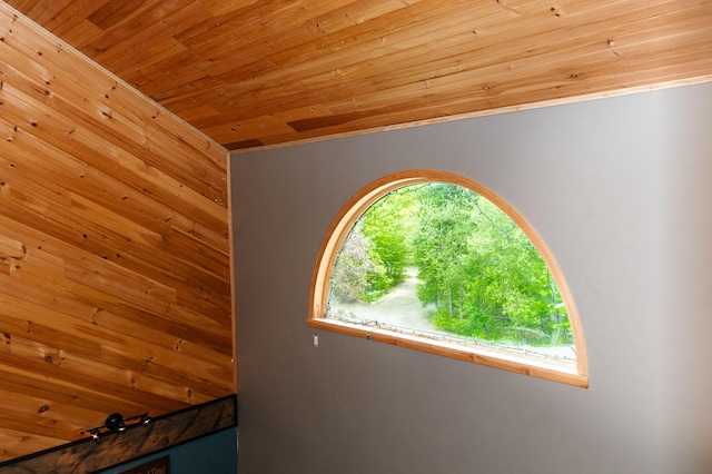 15 Doe Cir, Bingham, ME 04920 - detailed view of wooden ceiling