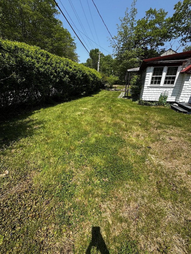 46 Arrowsic Rd, Arrowsic, ME 04530 - view of grassy yard