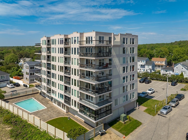 1 Seacliff Ave Unit 3D, Old Orchard Beach, ME 04064 - view of apartment building / complex featuring uncovered parking