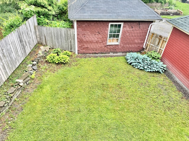 91 Washburn Ave, Portland, ME 04102 - view of yard featuring an outdoor structure
