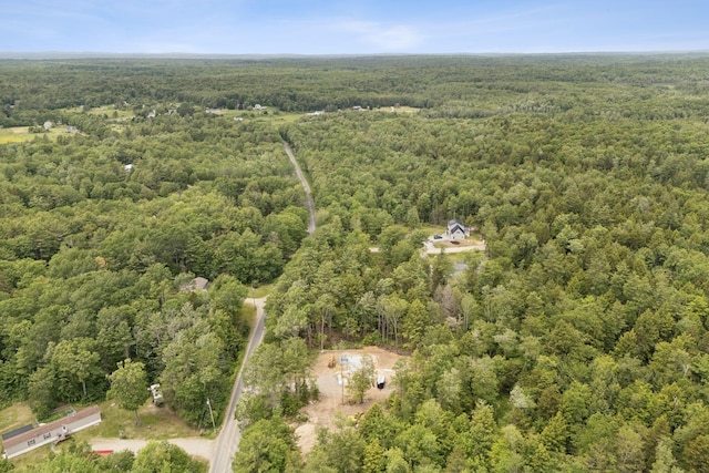 LOT10 Foye Rd, Wiscasset, ME 04578 - aerial overview of property's location featuring a forest