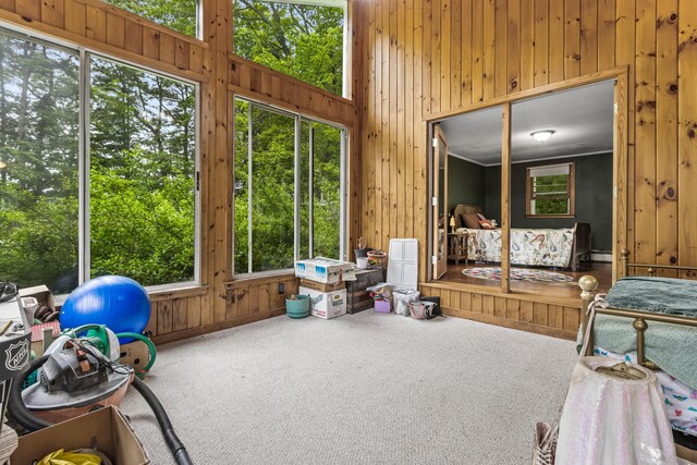 153 Shaker Rd, Gray, ME 04039 - sunroom featuring healthy amount of natural light and a baseboard heating unit
