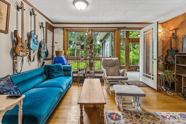 153 Shaker Rd, Gray, ME 04039 - sunroom / solarium featuring french doors
