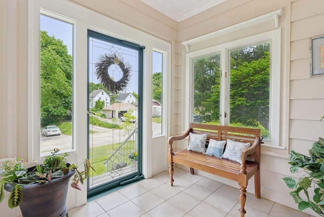 7 Carroll Ave, Auburn, ME 04210 - sunroom featuring plenty of natural light and french doors