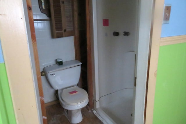 26 Walter St, Bangor, ME 04401 - full bath featuring toilet and a stall shower