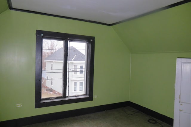 26 Walter St, Bangor, ME 04401 - bonus room with vaulted ceiling and baseboards