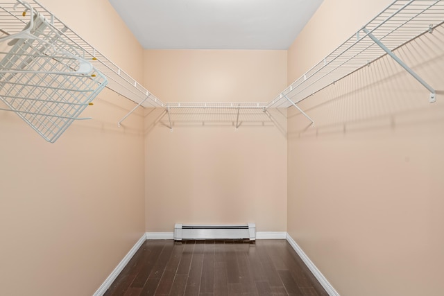 20 Huntington Ln, Berwick, ME 03901 - spacious closet featuring baseboard heating and wood-type flooring
