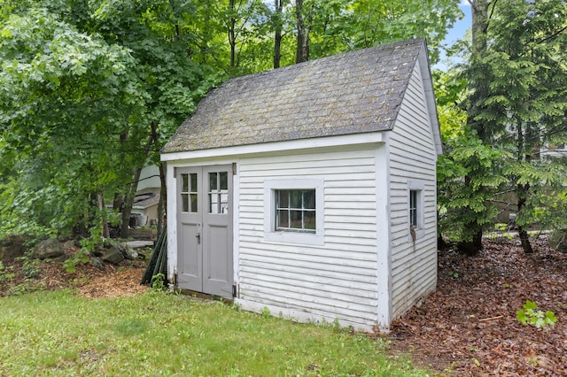 74 Main St, Cornish, ME 04020 - view of shed